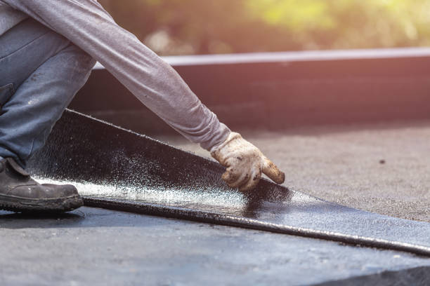 Professional Waterproofing technician working in Pleasant Hill, TN